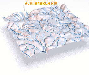 3d view of Río Jeuñamarca